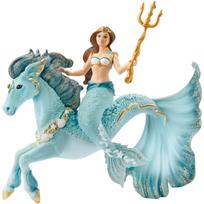 Schleich Bayala Mermaid Eyela on underwater horse, toy figure