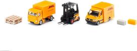 SIKU SUPER DHL logistics set, model vehicle