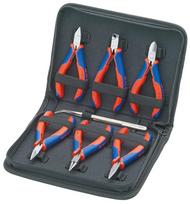 Knipex electronics pliers set 002016 - 7 pieces