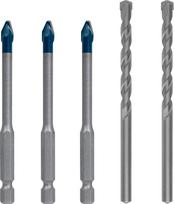 Bosch Powertools HEX-9 HC drill 5-piece mix set 6mm - 2608900596 EXPERT RANGE