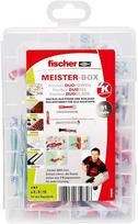 fischer master box DUOLINE, dowels (light grey/red, with screws, 91 pieces)