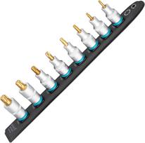 Hazet SmartRail 1/2 socket set Torx, 8 pieces (black, T20 - T60, short)