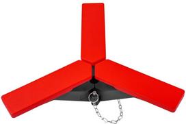BESSEY ceiling mount STE-DS, support (red, for tube O 25mm and 28mm)