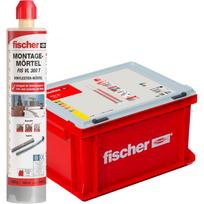 fischer Advantage Box Injection Mortar FIS VL 300 T HWK G (grey, 20 cartridges with 300ml each, in a case)