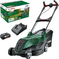 Bosch Powertools Cordless Lawnmower AdvancedRotak 36V-44-750, 36 Volt (green/black, Li-ion battery 4.0 Ah, POWER FOR ALL)