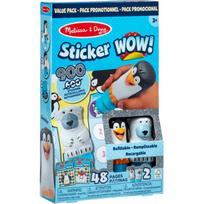 Spin Master Melissa & Doug - Sticker WOW! Sticker Stamp Set 2-Pack Winter, Crafts