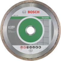 Bosch Professional diamond cutting disc Standard for Ceramic, ? 180mm 10 pieces, bore 22.23mm