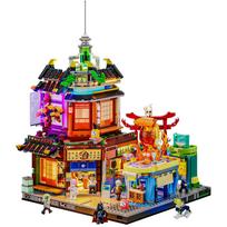 Lumibricks Cyberpunk Neoncity - Izakaya, construction toy