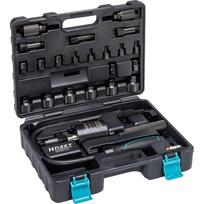 Hazet Pneumatic Injector Impact Extractor 9098/24 24-piece, including air connection nipple