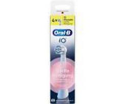 Braun Oral-B iO Gentle Cleaning 4-pack, white brush heads, for sensitive areas and healthier gums
