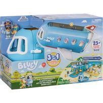 Moose Toys Bluey - 3-in-1 Airplane Playset, Toy Vehicle