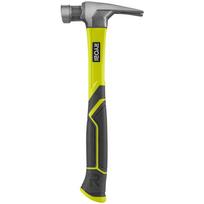 Ryobi claw hammer RH16FSS (green/gray, magnetic nail holder)