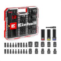 Einhell-KWB car impact socket and bit set in XL CASE, 32 pieces