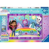 Ravensburger children's puzzle Gabby's Dollhouse - Let's celebrate! (100 pieces)