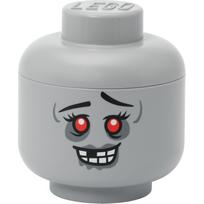 Room Copenhagen LEGO Storage Head "Zombie", small (gray)