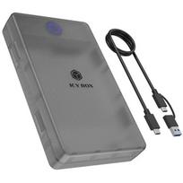 Icy Box IB-388-CU3 (black, hard drive enclosure for 2.5"/3.5" SATA SSD/HDD)