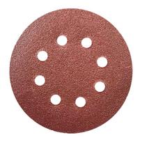 Krążek ścierny 150gr, 125mm, rzep, kpl 5szt