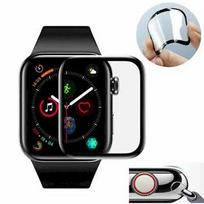 Fusion ceramic glass 9D aizsargstikls pilnam ekrānam Apple Watch 1 | 2 | 3 38mm melns