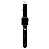 Karl Lagerfeld Choupette Head viedpulksteņa siksniņa priekš Apple Watch (38/40/41 mm) | mākslīgā āda | melna