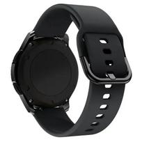 Fusion Accessories TYS viedpulksteņa siksniņa priekš Samsung Galaxy Watch 46 mm / Gear S3 | silikons | melna