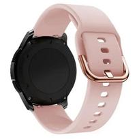 Fusion Accessories TYS viedpulksteņa siksniņa priekš Samsung Galaxy Watch 46 mm / Gear S3 | silikons | rozā