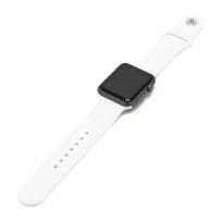 Fusion Accessories viedpulksteņa siksniņa priekš Apple Watch 2/3/4/5/6/7/8/SE/Ultra (42/44/45/49 mm) | silikons | balta