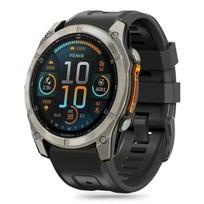Tech-Protect viedpulksteņa siksniņa priekš Garmin Fenix 5/6/6 Pro/7/8 (47 mm) | silikons | melna