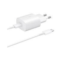 Samsung EP-TA800EWE tīkla lādētājs | 25W | USB-C | USB-C uz USB-C vads komplektā | balts (OEM)