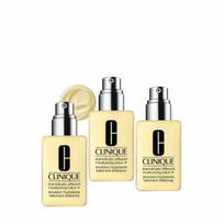 Komplekts Trio, Clinique, Dramatically Different Lotion+, Mitrinošs, Dienas un Nakts, Losjons, Sejai, 3 gab., 125 ml
