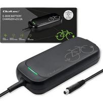 Qoltec 50334 ātrais lādētājs e-velosipēdam, elektriskajam skrejritenim XIAOMI 36V | 42V | 2A | 8.0*8.0mm | ūdensizturīgs + strāvas kabelis