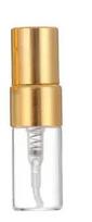 By Perfume atkārtoti uzpildāma stikla smaržu pudelīte 3ml zeltains