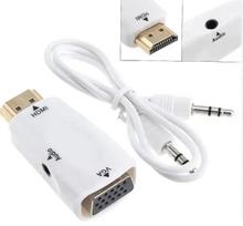 Fusion video signāla pārveidotājs HDMI uz VGA (+ audio), balts