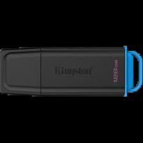 KINGSTON 128GB Portable USB 3.2 Gen 1 DataTraveler Exodia Black/Blue