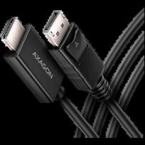 AXAGON RVD-HI20C2 DisplayPort - HDMI 2.0 cable 1.8m 4K/60Hz