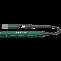 CANYON hub DS-02 4in1 USB-A/C Green