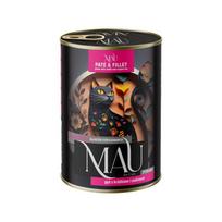 MAU Pate and Fillet Sterilised Goose with rabbit and raspberries - wet cat food - 400g