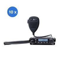 10-piece box for CB PNI Escort radio station HP 6500 PRO, multi-standard, VOX, NRC, 4W, AM-FM, 12V, SQ, ASQ, lighter plug included