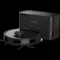 Robot Cleaner w/Dust Collector, black, 2in1 and dust tank, 4000pa, 3200mAh battery