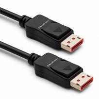 Qoltec DisplayPort v2.1 male cable | DisplayPort v2.1 male | 8K | 54G | 3m