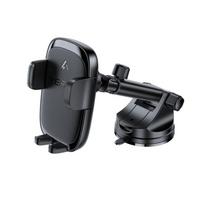 Automobiliniai įkrovikliai Acefast  IN-CAR Phone Holder With 15W FAST Wireless Charger Black