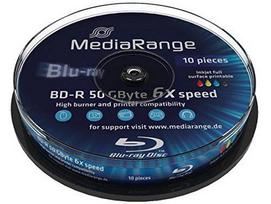 BD-R DL 6x CB 50GB MediaR Pr. 10 sztuk