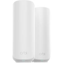 Netgear Orbi 370 Series Dual-Band WiFi 7 Mesh Pack of 2, Access Point White, 2 Access Points