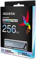 ADATA UE800 Elite 256GB, USB stick (aluminium (brushed), USB-C 3.2 (10Gbit/s))