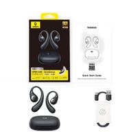 Open-Ear True Wireless Bluetooth 6.0 Earphones Eli Sport 2 with Charging Case, Black