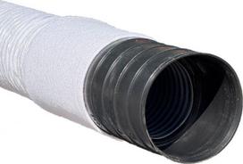 PE D110drainag pipe with 170g geotextile SN8 360 p