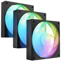 Fan Fury SAI S12 PWM ARGB Black 3-Pack