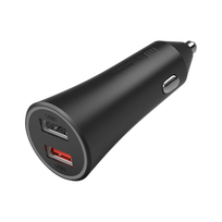 Xiaomi CC06ZM Mi 37W Dual-Port Car Charger, Black
