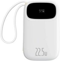 Baseus EnerFill FC31 Power Bank 20000 mAh 22.5W USB-C + Lightning / white