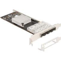 DeLOCK PCI Express x4 to 4 x SFP Slot Gigabit LAN i350, LAN adapter