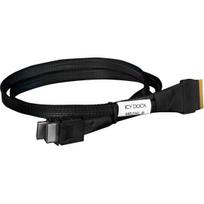 Icy Dock Cable SlimSAS x8 SFF-8654 > 2x OCuLink x4 SFF-8611 (black, 50cm)